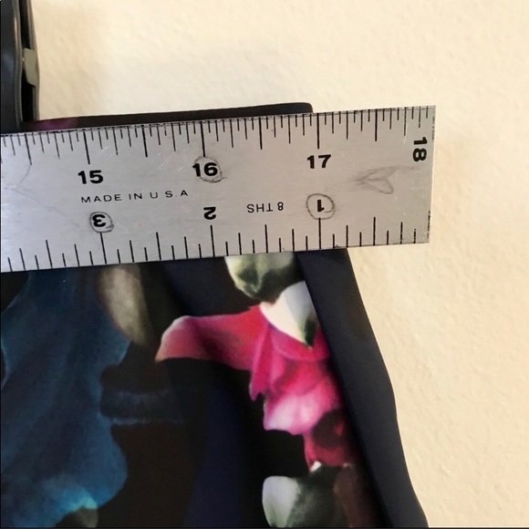 Ted Baker Floral Pleated Skirt - Picture 6 of 8